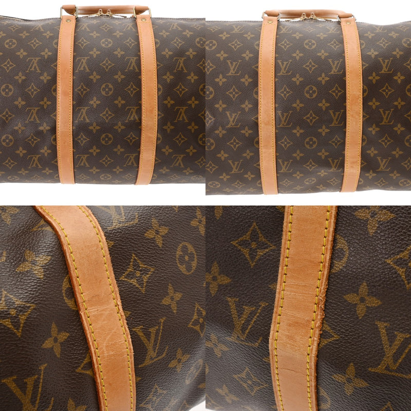 LOUIS VUITTON ルイヴィトン モノグラム キーポルバンドリエール 50 ブラウン M41416 レディース モノグラムキャンバス ボストンバッグ Bランク 中古 銀蔵