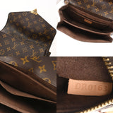 LOUIS VUITTON ルイヴィトン モノグラム ポシェットメティス 旧型 2WAY ブラウン M40780 レディース モノグラムキャンバス ハンドバッグ Bランク 中古 銀蔵