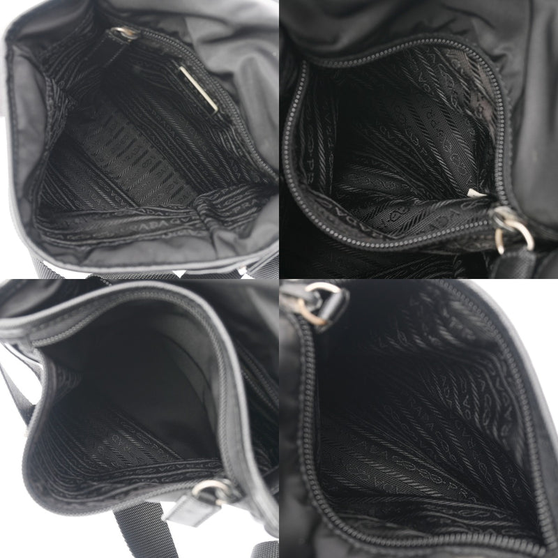 PRADA プラダ ブラック V167 ユニセックス ナイロン ショルダーバッグ Bランク 中古 銀蔵