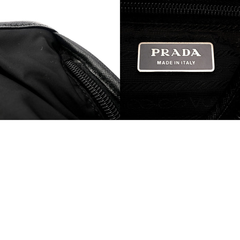 PRADA プラダ ブラック V167 ユニセックス ナイロン ショルダーバッグ Bランク 中古 銀蔵