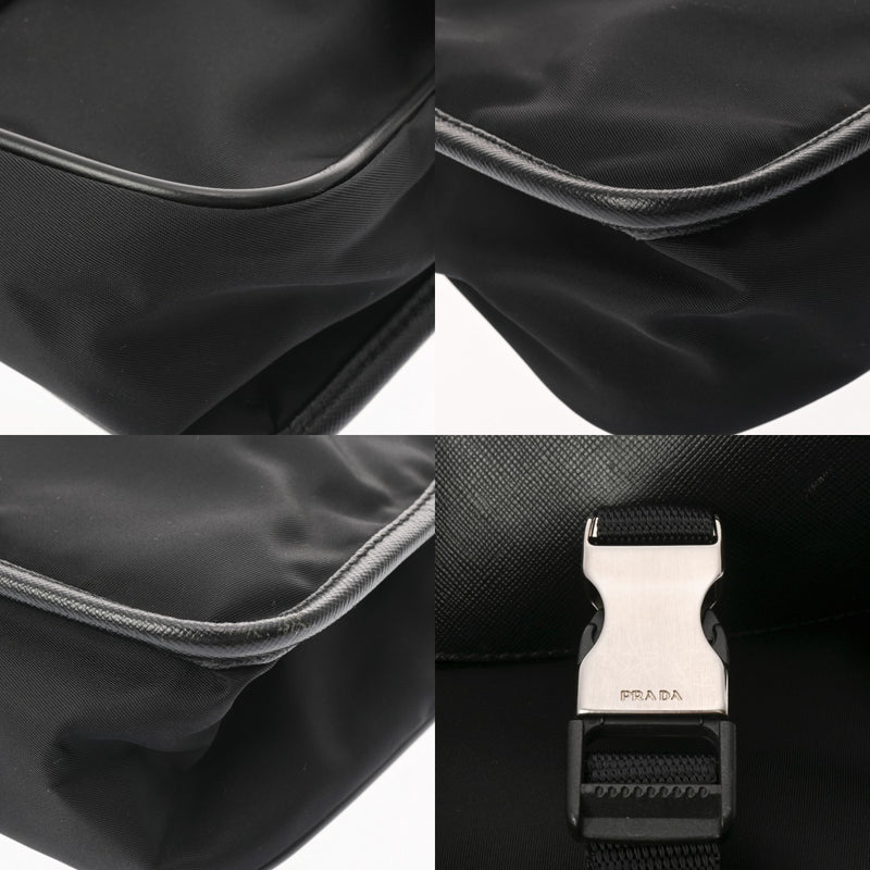PRADA プラダ ブラック V167 ユニセックス ナイロン ショルダーバッグ Bランク 中古 銀蔵