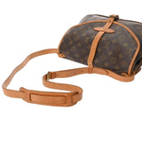 LOUIS VUITTON ルイヴィトン モノグラム ソミュール 30 ブラウン M42256 レディース モノグラムキャンバス ショルダーバッグ Bランク 中古 銀蔵