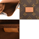 LOUIS VUITTON ルイヴィトン モノグラム ソミュール 30 ブラウン M42256 レディース モノグラムキャンバス ショルダーバッグ Bランク 中古 銀蔵