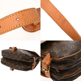 LOUIS VUITTON ルイヴィトン モノグラム ソミュール 30 ブラウン M42256 レディース モノグラムキャンバス ショルダーバッグ Bランク 中古 銀蔵