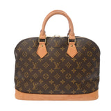 LOUIS VUITTON ルイヴィトン モノグラム アルマ 旧型 ブラウン M51130 レディース モノグラムキャンバス ハンドバッグ Bランク 中古 銀蔵