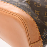 LOUIS VUITTON ルイヴィトン モノグラム アルマ 旧型 ブラウン M51130 レディース モノグラムキャンバス ハンドバッグ Bランク 中古 銀蔵