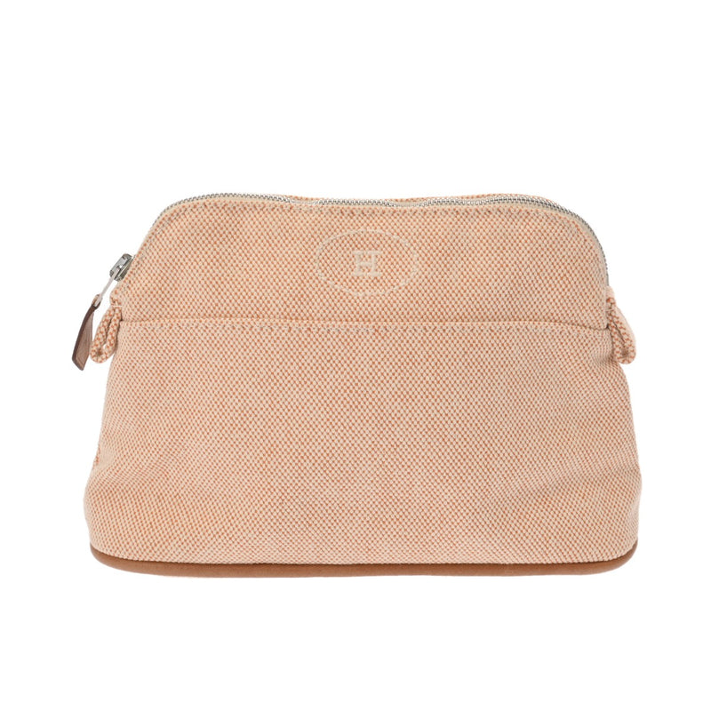 HERMES エルメス ボリード ポーチ 20 オレンジ レディース キャンバス ポーチ ABランク 中古 銀蔵