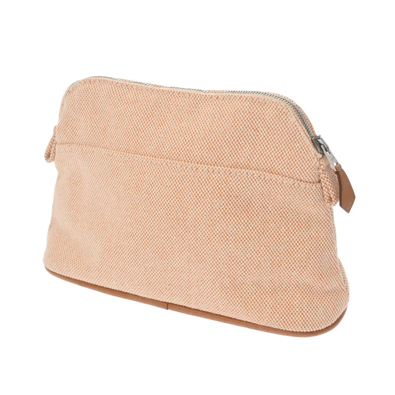 HERMES エルメス ボリード ポーチ 20 オレンジ レディース キャンバス ポーチ ABランク 中古 銀蔵