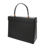 SALVATORE FERRAGAMO フェラガモ ガンチーニ  2WAY ブラック ゴールド金具 レディース レザー ハンドバッグ ABランク 中古 銀蔵