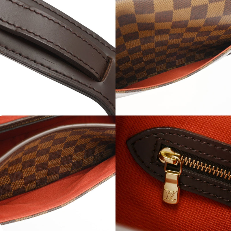 LOUIS VUITTON ルイヴィトン ダミエ ソローニュ SPオーダー イニシャル入り ブラウン M42250 レディース ダミエキャンバス ショルダーバッグ ABランク 中古 銀蔵