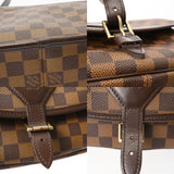 LOUIS VUITTON ルイヴィトン ダミエ ソローニュ SPオーダー イニシャル入り ブラウン M42250 レディース ダミエキャンバス ショルダーバッグ ABランク 中古 銀蔵
