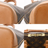 LOUIS VUITTON ルイヴィトン モノグラム アルマ  ブラウン M51130 レディース モノグラムキャンバス ハンドバッグ Bランク 中古 銀蔵