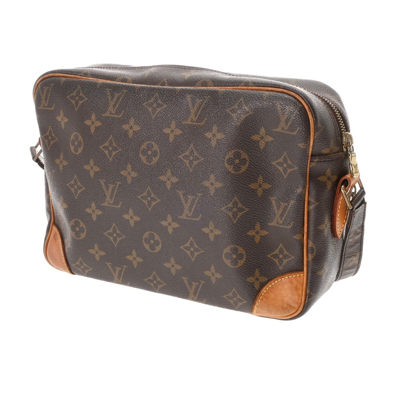 LOUIS VUITTON ルイヴィトン モノグラム ナイル ブラウン M45244 ユニセックス モノグラムキャンバス ショルダーバッグ Bランク 中古 銀蔵