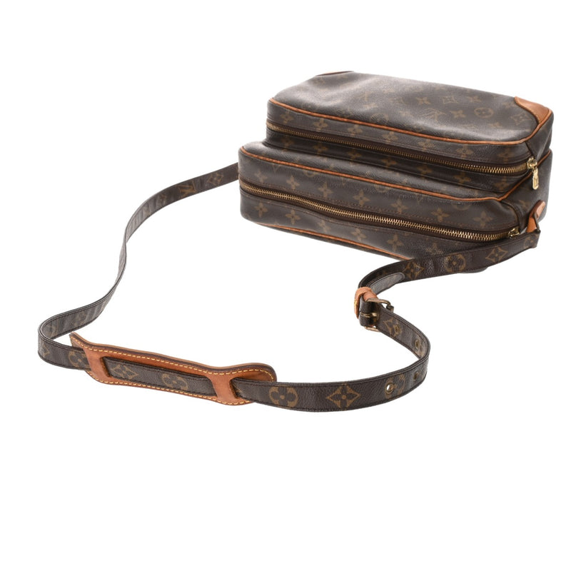 LOUIS VUITTON ルイヴィトン モノグラム ナイル ブラウン M45244 ユニセックス モノグラムキャンバス ショルダーバッグ Bランク 中古 銀蔵