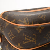 LOUIS VUITTON ルイヴィトン モノグラム リポーター PM ブラウン M45254 ユニセックス モノグラムキャンバス ショルダーバッグ Bランク 中古 銀蔵