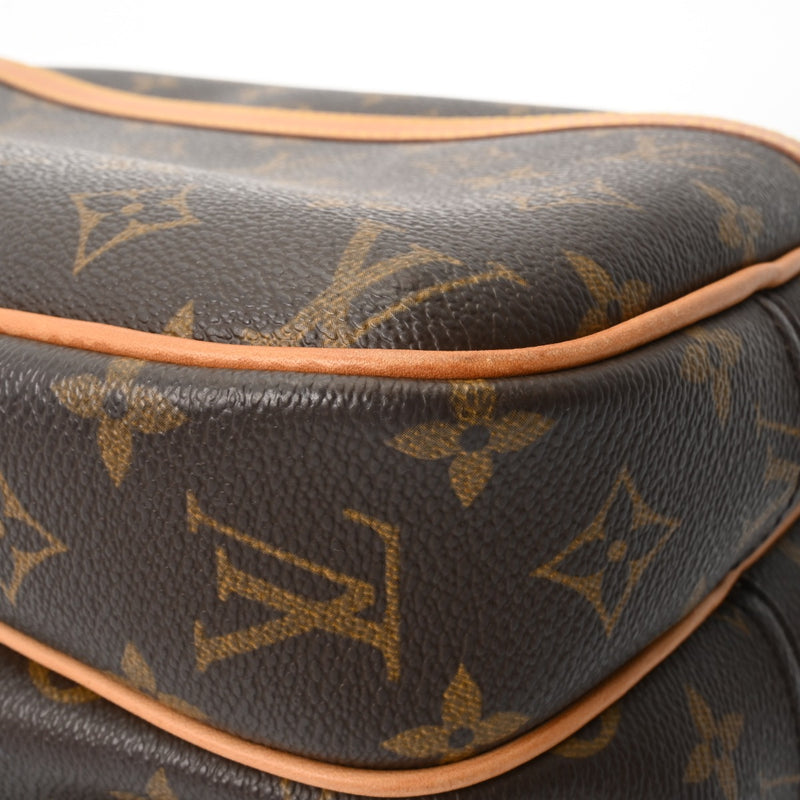 LOUIS VUITTON ルイヴィトン モノグラム リポーター PM ブラウン M45254 ユニセックス モノグラムキャンバス ショルダーバッグ Bランク 中古 銀蔵