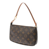 LOUIS VUITTON ルイヴィトン モノグラム ポシェット アクセソワール ブラウン M51980 レディース モノグラムキャンバス アクセサリーポーチ Bランク 中古 銀蔵