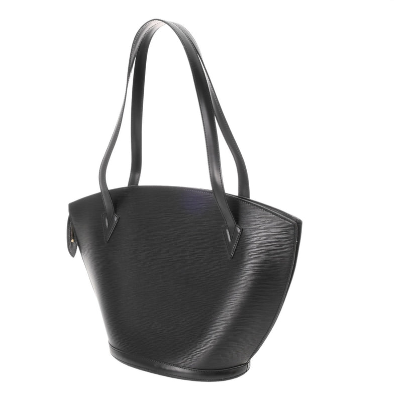 LOUIS VUITTON ルイヴィトン エピ サンジャック ポワニエロング ノワール M52332 ユニセックス エピレザー ショルダーバッグ ABランク 中古 銀蔵