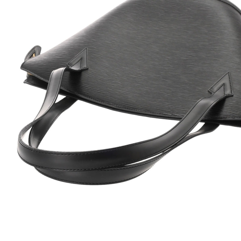 LOUIS VUITTON ルイヴィトン エピ サンジャック ポワニエロング ノワール M52332 ユニセックス エピレザー ショルダーバッグ ABランク 中古 銀蔵