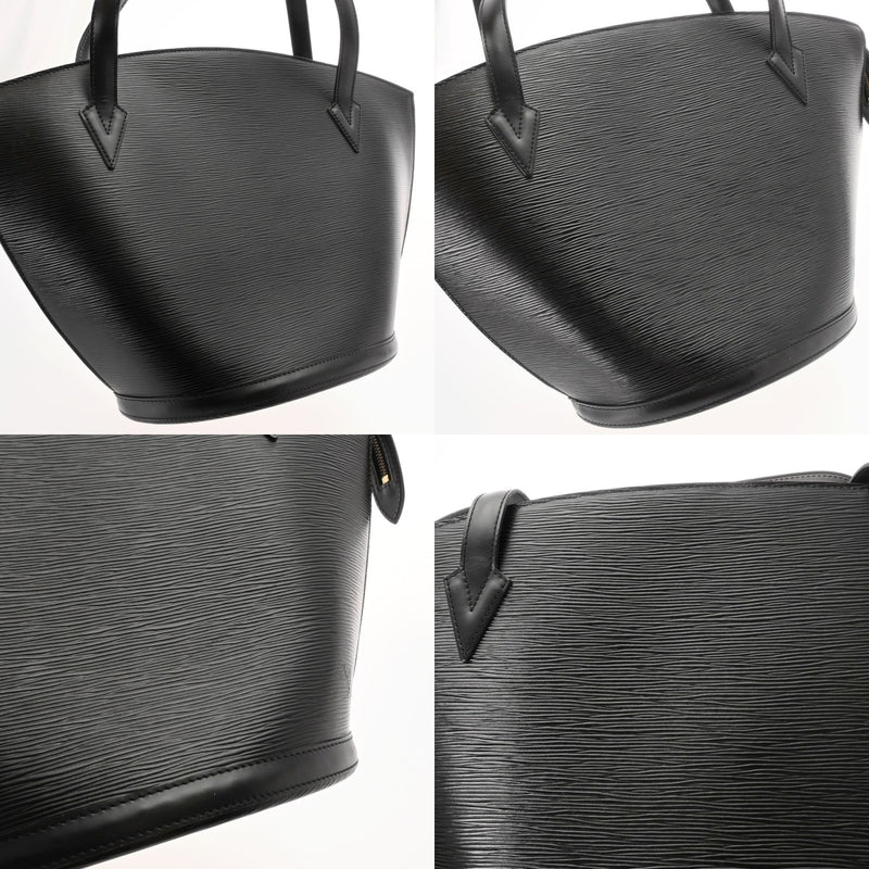 LOUIS VUITTON ルイヴィトン エピ サンジャック ポワニエロング ノワール M52332 ユニセックス エピレザー ショルダーバッグ ABランク 中古 銀蔵