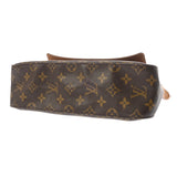 LOUIS VUITTON ルイヴィトン モノグラム ミニ ルーピング ブラウン M51147 レディース モノグラムキャンバス セミショルダーバッグ Bランク 中古 銀蔵
