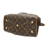 LOUIS VUITTON ルイヴィトン モノグラム ティボリ PM ブラウン M40143 レディース モノグラムキャンバス ハンドバッグ Bランク 中古 銀蔵