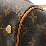 LOUIS VUITTON ルイヴィトン モノグラム ティボリ PM ブラウン M40143 レディース モノグラムキャンバス ハンドバッグ Bランク 中古 銀蔵