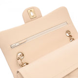 CHANEL シャネル マトラッセ チェーンショルダー23cm Wフラップ ベージュ A01113 レディース ラムスキン ショルダーバッグ Aランク 中古 銀蔵