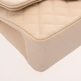 CHANEL シャネル マトラッセ チェーンショルダー23cm Wフラップ ベージュ A01113 レディース ラムスキン ショルダーバッグ Aランク 中古 銀蔵