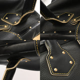 LOUIS VUITTON ルイヴィトン スハリ アンジュニー PM ノワール M91805 レディース レザー ハンドバッグ Bランク 中古 銀蔵