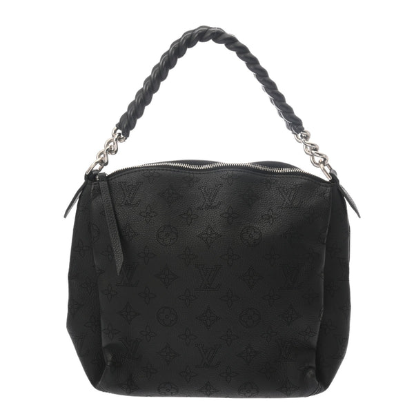 LOUIS VUITTON ルイヴィトン モノグラムマヒナ バビロンチェーン BB 2WAY ノワール M51223 レディース マヒナレザー ハンドバッグ ABランク 中古 銀蔵