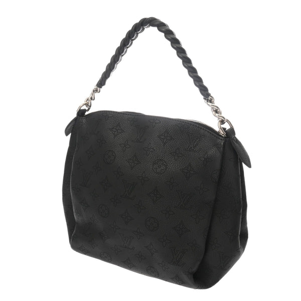 LOUIS VUITTON ルイヴィトン モノグラムマヒナ バビロンチェーン BB 2WAY ノワール M51223 レディース マヒナレザー ハンドバッグ ABランク 中古 銀蔵