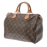 LOUIS VUITTON ルイヴィトン モノグラム スピーディ 30 ブラウン M41526 レディース モノグラムキャンバス ハンドバッグ Bランク 中古 銀蔵