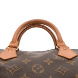 LOUIS VUITTON ルイヴィトン モノグラム スピーディ 30 ブラウン M41526 レディース モノグラムキャンバス ハンドバッグ Bランク 中古 銀蔵
