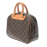 LOUIS VUITTON ルイヴィトン モノグラム トゥルーヴィル ブラウン M42228 レディース モノグラムキャンバス ハンドバッグ Bランク 中古 銀蔵