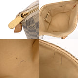 LOUIS VUITTON ルイヴィトン ダミエアズール サレヤ PM ホワイト N51186 レディース ダミエキャンバス ハンドバッグ Bランク 中古 銀蔵