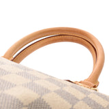 LOUIS VUITTON ルイヴィトン ダミエアズール サレヤ PM ホワイト N51186 レディース ダミエキャンバス ハンドバッグ Bランク 中古 銀蔵