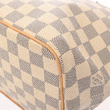 LOUIS VUITTON ルイヴィトン ダミエアズール サレヤ PM ホワイト N51186 レディース ダミエキャンバス ハンドバッグ Bランク 中古 銀蔵