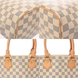 LOUIS VUITTON ルイヴィトン ダミエアズール サレヤ PM ホワイト N51186 レディース ダミエキャンバス ハンドバッグ Bランク 中古 銀蔵
