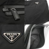 PRADA プラダ ロゴプレート ブラック ユニセックス ナイロン ショルダーバッグ Bランク 中古 銀蔵