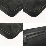 PRADA プラダ ロゴプレート ブラック ユニセックス ナイロン ショルダーバッグ Bランク 中古 銀蔵