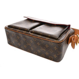 LOUIS VUITTON ルイヴィトン モノグラム ヴィバシテ GM ブラウン M51163 レディース モノグラムキャンバス ショルダーバッグ Bランク 中古 銀蔵