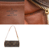 LOUIS VUITTON ルイヴィトン モノグラム パピヨン GM ブラウン M51385 レディース モノグラムキャンバス ハンドバッグ ABランク 中古 銀蔵