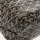 GOYARD ゴヤール サンルイ PM ブラック ユニセックス PVC/レザー トートバッグ Aランク 中古 銀蔵