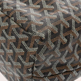 GOYARD ゴヤール サンルイ PM ブラック ユニセックス PVC/レザー トートバッグ Aランク 中古 銀蔵