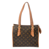 LOUIS VUITTON ルイヴィトン モノグラム ポパンクール オ ブラウン M40007 レディース モノグラムキャンバス ハンドバッグ Bランク 中古 銀蔵