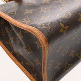 LOUIS VUITTON ルイヴィトン モノグラム ポパンクール オ ブラウン M40007 レディース モノグラムキャンバス ハンドバッグ Bランク 中古 銀蔵