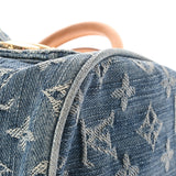 LOUIS VUITTON ルイヴィトン モノグラム デニム ネオスピーディ ブルー M95019 レディース モノグラムデニム ハンドバッグ ABランク 中古 銀蔵