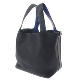 HERMES エルメス ピコタンロック MM エクラ ブルーニュイ ブルーエレクトリック A刻印(2017年頃) レディース トリヨンクレマンス ハンドバッグ ABランク 中古 銀蔵