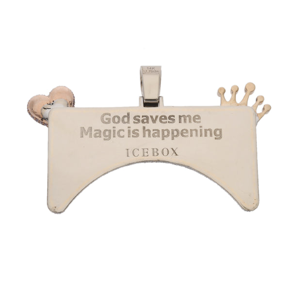 no brand ノーブランド BANVOX ユニセックス K14ホワイトゴールド WG ペンダントトップ Aランク 中古 銀蔵